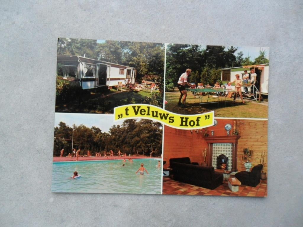 Hoenderloo, recr. centr.'t Veluws Hof/interieur/zwembad 1981, Verzenden, 1980 tot heden, Ongelopen, Noord-Brabant