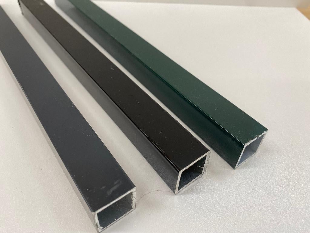 Aluminium koker 20 x 20 x 1,5 mm | volière hoek stukken, Verzenden, Nieuw, Aluminium, Volière