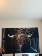 Groot Schilderij op Plexiglas - Schotse Hooglander 180x120cm, Huis en Inrichting, Woonaccessoires | Schilderijen, Tekeningen en Foto's