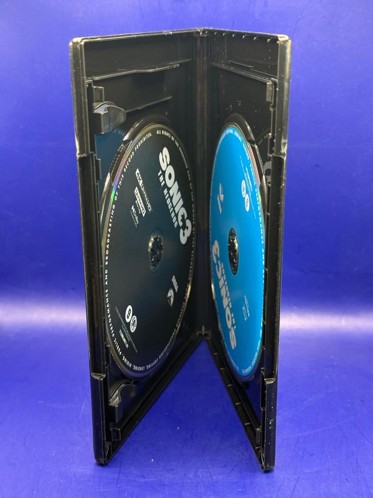 Sonic the Hedgehog 3 - 4K Ultra HD + Blu-ray, Verzenden, ., Kinderen en Jeugd, Zo goed als nieuw