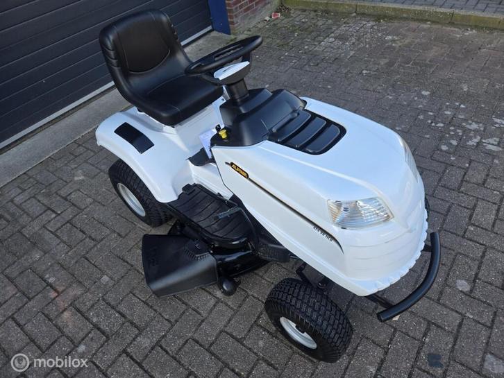 Zitmaaier  alpina  zijlosser/mulch Hydrostaat, Tuin en Terras, Zitmaaiers, Zo goed als nieuw, Elektrische starter, Mulchfunctie