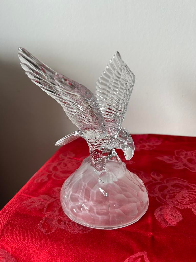 Adelaar roofvogel kristal glas Frankrijk, Ophalen of Verzenden