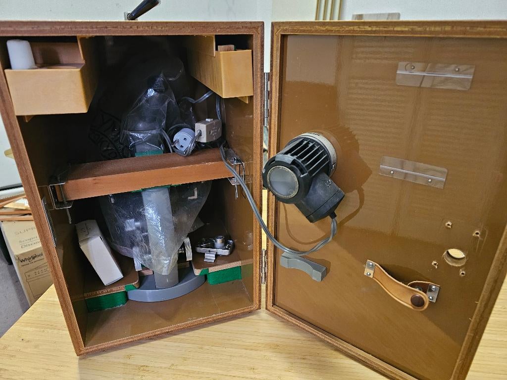 Vintage Microscoop Olympus Tokyo GB – in originele kist, Audio, Tv en Foto, Optische apparatuur | Microscopen, Ophalen of Verzenden