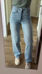 Jeans Levis ribcage straight ankle W25/L31 (XS/S), Ophalen of Verzenden, Gedragen, Blauw, W28 - W29 (confectie 36)
