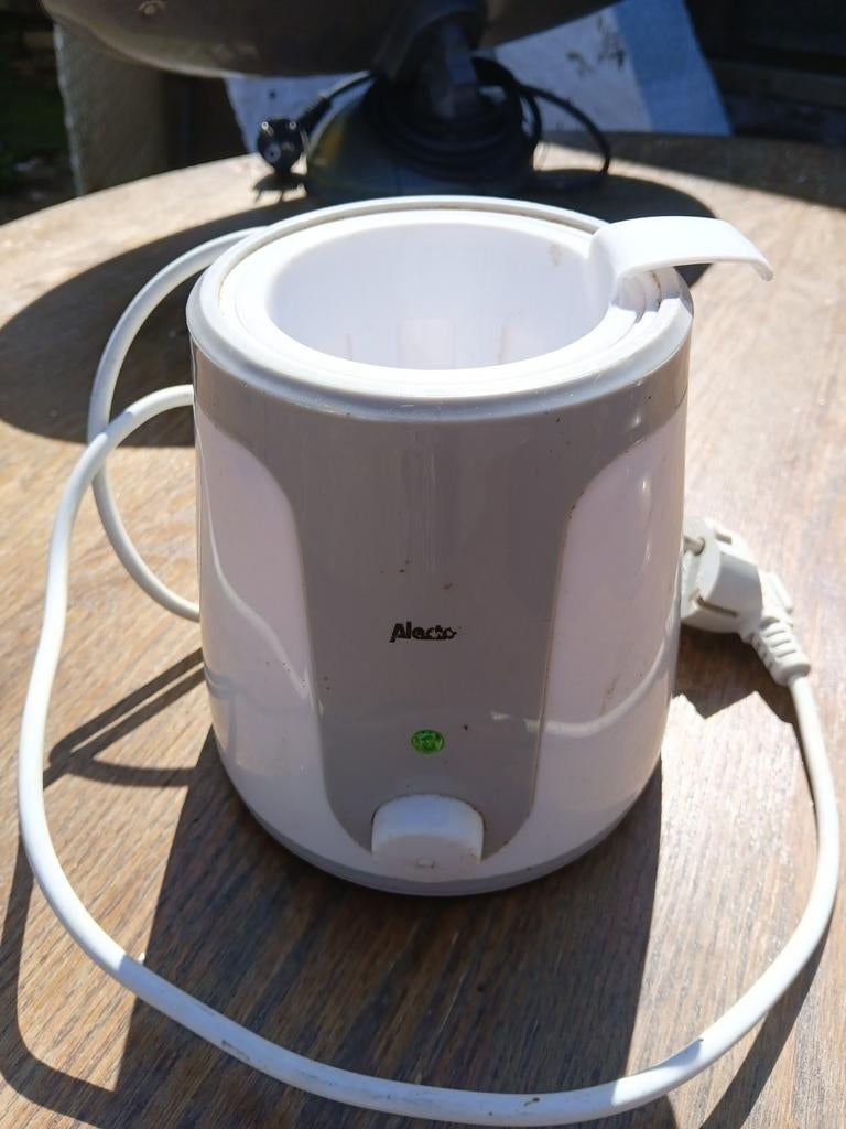 Alecto flessenwarmer/potjesverwarmer, Ophalen
