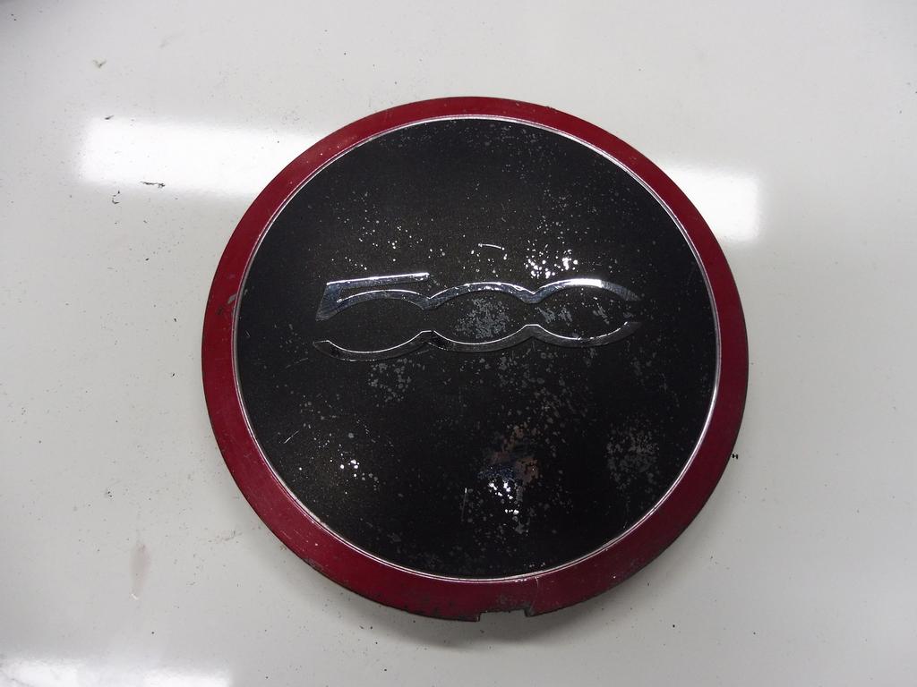 2012-2017 FIAT 500 500c WIELKAPJE OEM ZWART 68078419AA, Auto diversen, Wieldoppen, Gebruikt, -, -, Ophalen of Verzenden