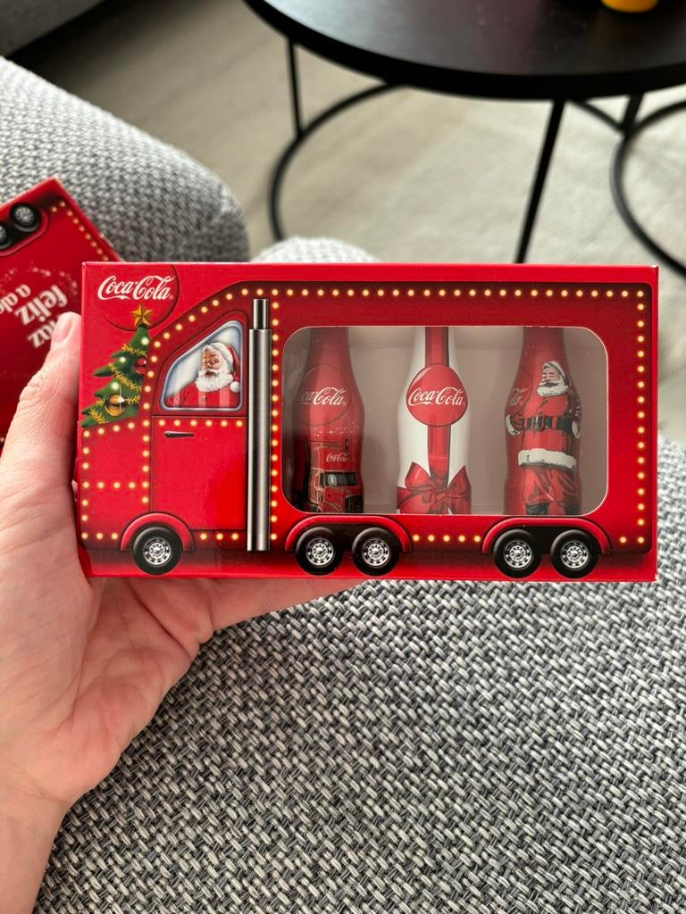 Coca Cola Mini Flesjes Kerst aluminium Limited Edition, Ophalen of Verzenden, Nieuw, Verpakking