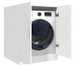 Wasmachinekast wasmachineombouw wit GRATIS BEZORGD!, Verzenden, Wit, Overige typen, Nieuw