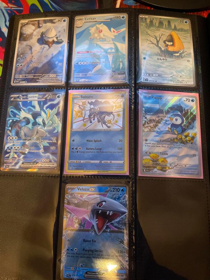 Pokémon kaarten verzameling, Hobby en Vrije tijd, Verzamelkaartspellen | Pokémon, Gebruikt, Meerdere kaarten, Foil, Ophalen of Verzenden