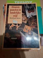 Houten panelen in landelijke stijl, Boeken, Ophalen of Verzenden, Zo goed als nieuw, Houtbewerking