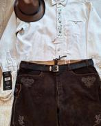 Lederhose 60 Overhemd kousen oktoberfeest Tiroler, Ophalen, Gedragen, Overige maten, Maddox