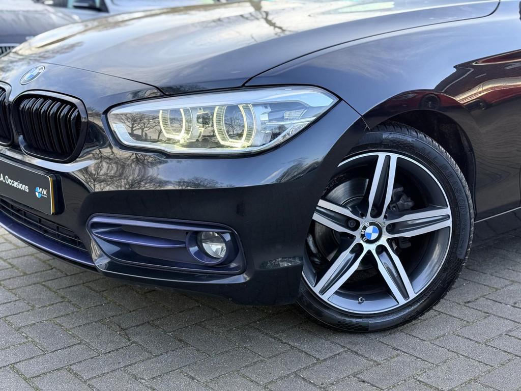 BMW 1-serie 118i Centennial Executive Sport|Automaat|Navigat, Auto's, Gebruikt, Zwart, Origineel Nederlands, Bedrijf