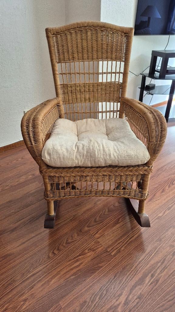 Schommelstoel, Ophalen, Gebruikt, Overige kleuren, Riet of Rotan