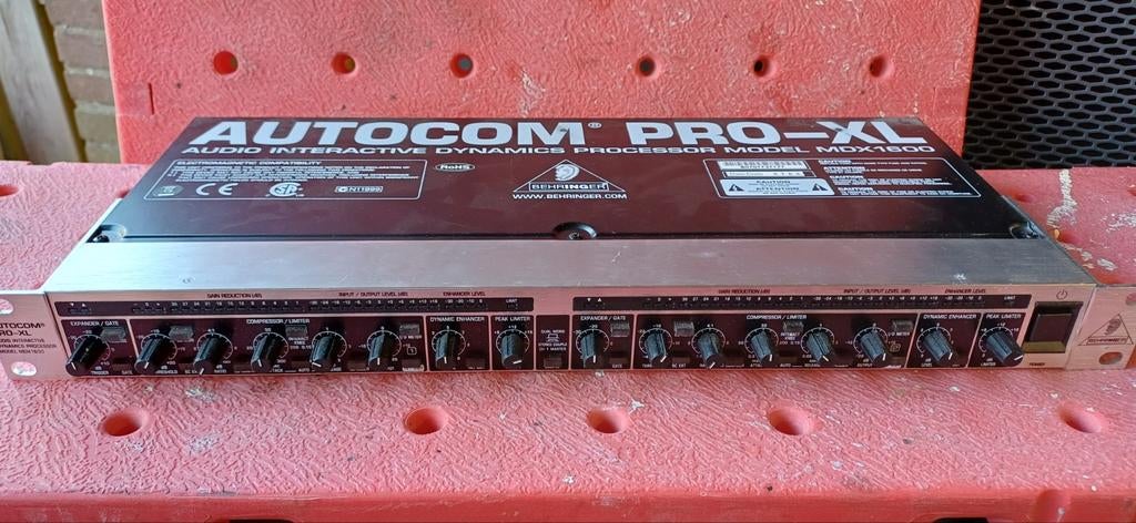 Behringer Autocom Pro-XL MDX1600, Muziek en Instrumenten, Effecten, Gebruikt, Ophalen of Verzenden