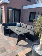 Loungeset met tafel, Tuin en Terras, Tuinsets en Loungesets, Ophalen, 5 zitplaatsen, Zo goed als nieuw, Loungeset
