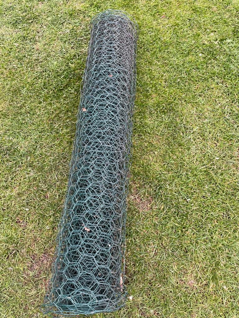 Groen geplastificeerd gaas, Tuin en Terras, Ophalen, Zo goed als nieuw, Minder dan 10 meter