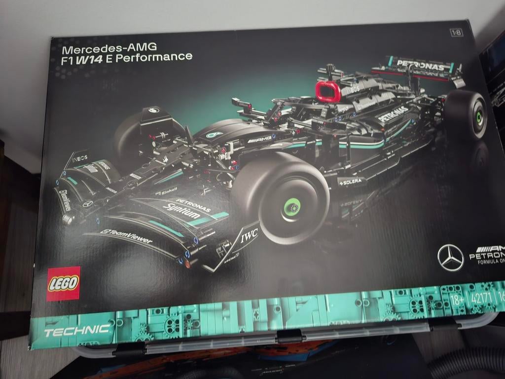 Technische lego mercedes amg f1 w14, Ophalen, Zo goed als nieuw