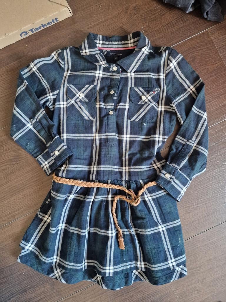 Tommy Hilfinger jurkje 3 jaar zgan (92/98), Kinderen en Baby's, Kinderkleding | Maat 92, Meisje, Ophalen of Verzenden, Jurk of Rok