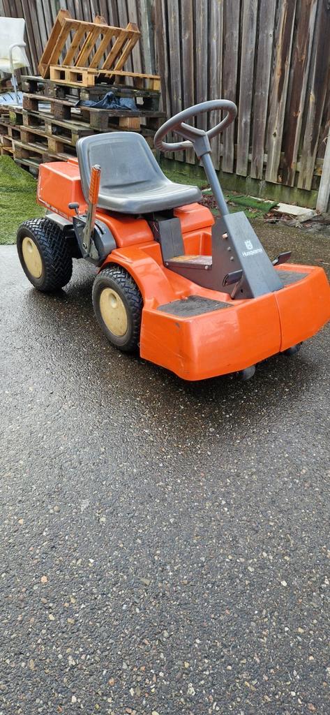 zitmaaier husqvarna rider 850, Tuin en Terras, Grasmaaiers, Gebruikt, 50 cm of meer, Cirkelmaaier, Ophalen
