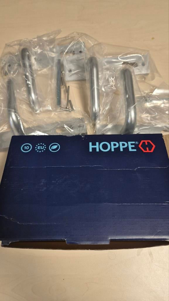 Nieuwe Hoppe Deurklink Set, 80 tot 100 cm, Binnendeur, Nieuw, Ophalen of Verzenden