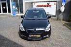 Opel Agila AUTOMAAT 1.2 16V Edition (bj 2012), Stof, Zwart, Origineel Nederlands, Bedrijf