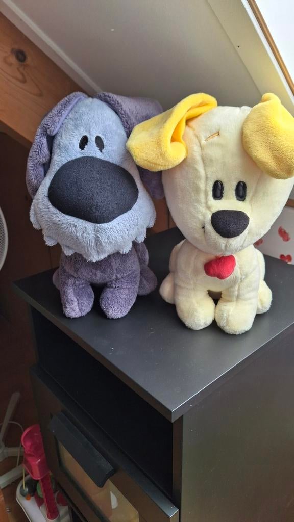 Woezel en Pip knuffels - de allerbeste vriendjes, Gebruikt, Overige merken, Overige karakters, Grijs