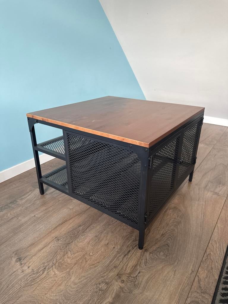 IKEA Fjallbo salontafel met opbergruimte, Ophalen, Gebruikt, Vierkant, 50 tot 100 cm
