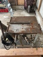 Zaagtafel van ijzer / oude werkplaats zaag – elektrisch, Ophalen, Gebruikt, Cirkelzaag, 70 mm of meer