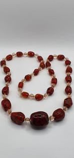 Vintage kralenkettingen, Overige materialen, Gebruikt, ., Ophalen of Verzenden