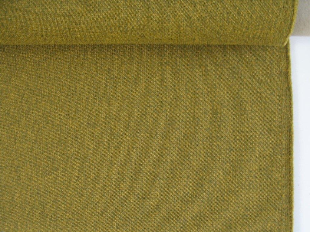 Gabriel Step Melange 62057 okergeel+groen 4,3 mtr meubelstof, Hobby en Vrije tijd, Stoffen en Lappen, Overige materialen, 120 cm of meer