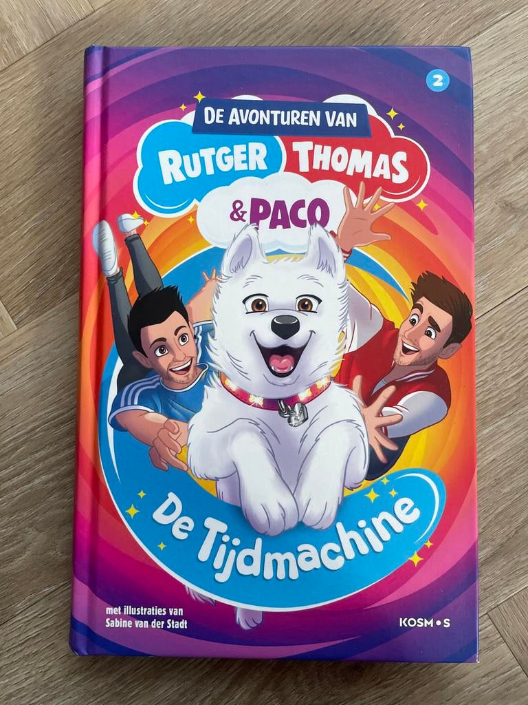 De Avonturen van Rutger, Thomas & Paco: De Tijdmachine, Ophalen of Verzenden, Zo goed als nieuw, Fictie