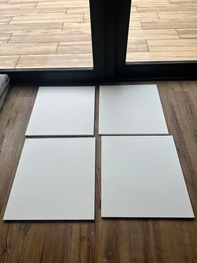 IKEA kastdeurtjes Lappviken wit mat 60x64cm, Ophalen, Zo goed als nieuw