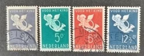 nederland nvph 289 - 292, Postzegels en Munten, Verzenden, T/m 1940, Gestempeld