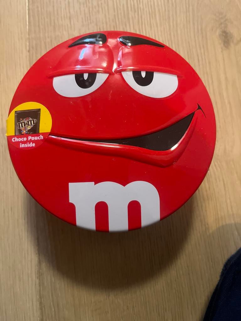 M&M's Doosje - Rood, Ophalen of Verzenden, Overige figuren, Zo goed als nieuw, Overige typen