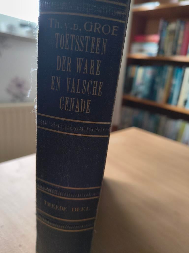 Toetssteen der ware en valse genade. Th van der Groe. Deel 2, Gelezen, Christendom | Protestants, Ophalen of Verzenden, Th van der Groe