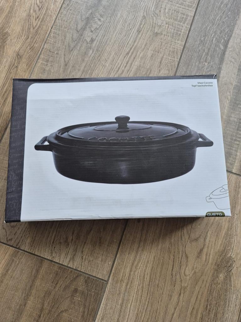Gusta Maxi Cocotte - nieuw in doos!, Ophalen of Verzenden, Nieuw, Overige materialen