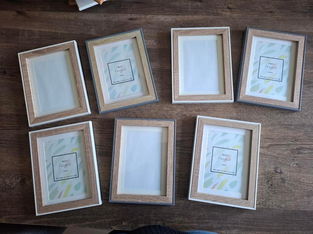 7 foto lijstjes., Ophalen of Verzenden, Zo goed als nieuw