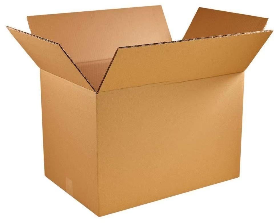 150 Stevige (Verhuis) Dozen 55x43x35 1x gebruikt, Doe-het-zelf en Verbouw, Kratten en Dozen, Ophalen, Doos, 40 tot 60 cm, Opvouwbaar