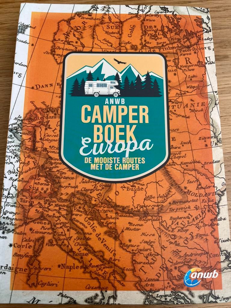Anwb camperboek Europa, mooiste routes met de camper, Europa, Ophalen of Verzenden, Zo goed als nieuw, Campinggids