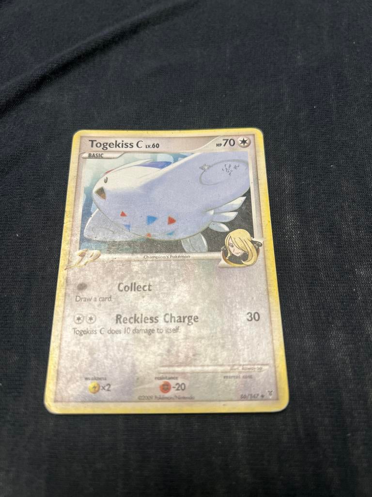 Togekiss C LV.60 Pokémon Kaart - Gebruikt, Ophalen of Verzenden, Gebruikt, Losse kaart