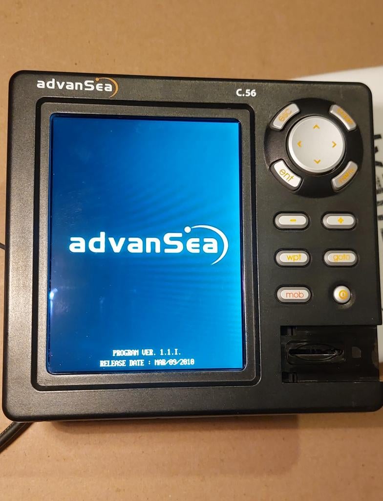 Advansea C.56 combi kaartplotter fishfinder., Ophalen of Verzenden, Zo goed als nieuw, Kaartplotter of Fish Finder