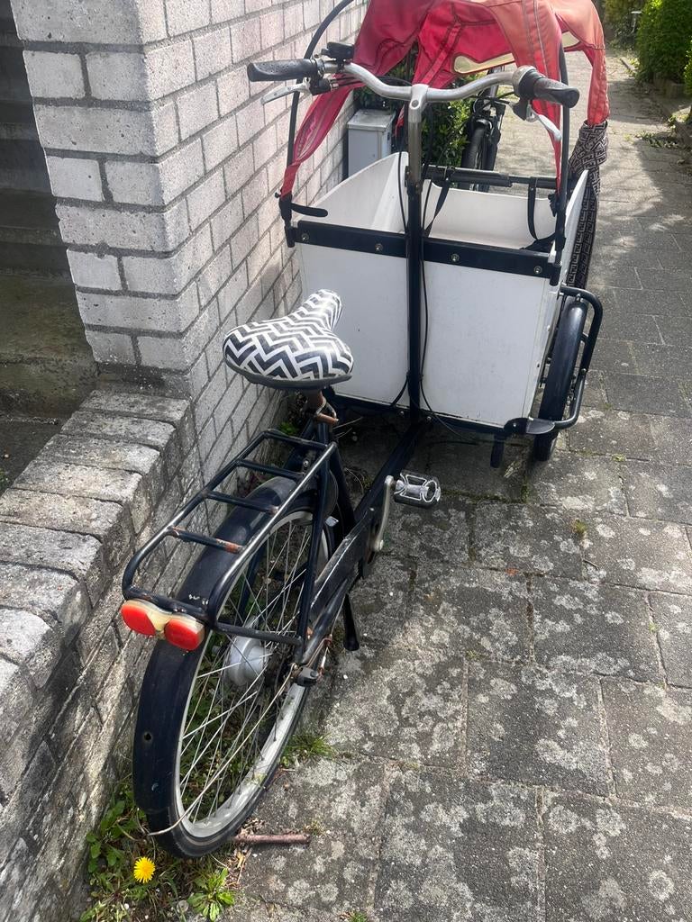 Bakfiets, Fietsen en Brommers, Ophalen, Gebruikt, 4 kinderen of meer, Overige merken