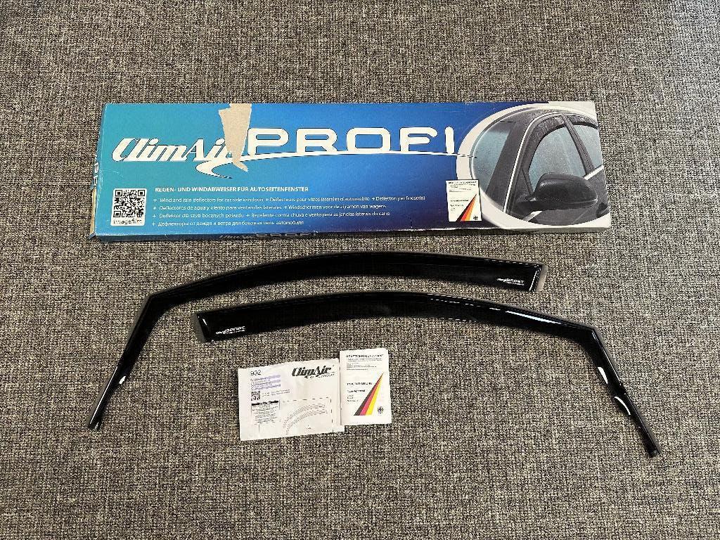 Climair zijwindschermen donker - Toyota Auris 5-deurs, Ophalen of Verzenden