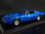 Maisto 1:18 1978 Pontiac Firebird Trans Am metallic blauw, Maisto, Auto, Onbekend, Nieuw