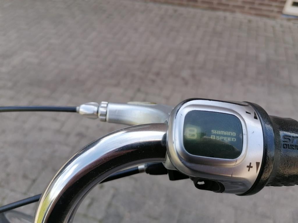 Azor herenfiets met 8 versnellingen, Overige merken, Gebruikt, Versnellingen, 56 cm of meer