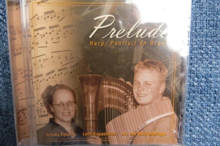 Cd: Prelude, harp, panfluit en orgel, Leon Koppelman, Cd's en Dvd's, Cd's | Religie en Gospel, Nieuw in verpakking, Gospel, Ophalen of Verzenden