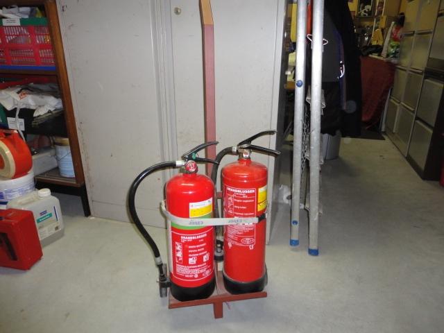 brandblusser rijbaar standaard, Ophalen of Verzenden, Zo goed als nieuw