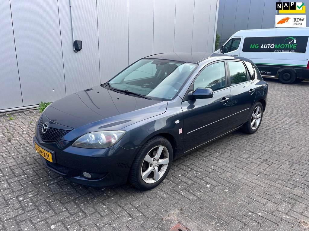 Mazda 3 Sport 1.6 Touring | Trekhaak | ALLEEN EXOPRT, Auto's, Mazda, Voorwielaandrijving, 1160 kg, Stof, Gebruikt