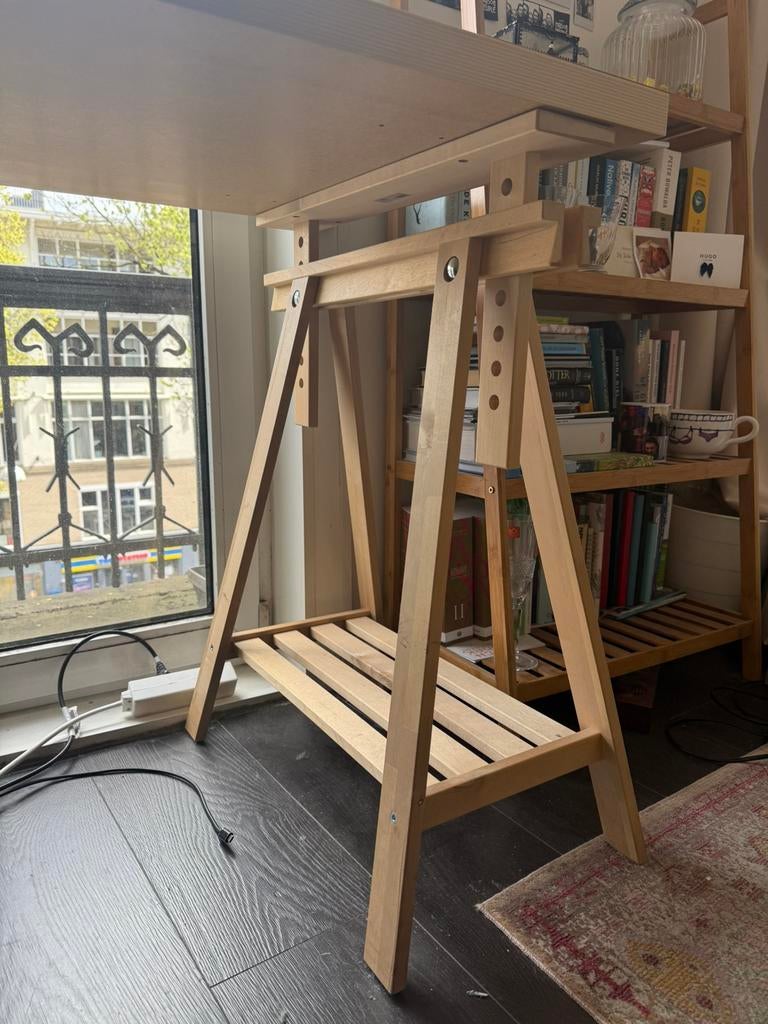 Mittback schragen (x2), Ophalen, Zo goed als nieuw, Overige typen, Minder dan 2 meter