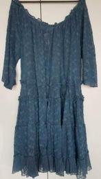 Jurk van kant merk rhum rain, Maat 38/40 (M), Rhum Rain, Blauw, Ophalen of Verzenden
